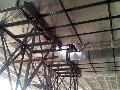 通風(fēng)管道在廚衛吊頂安裝中的注意事項